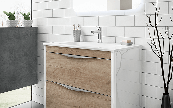 baños acabados madera