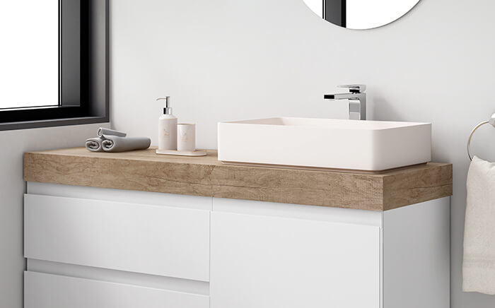 combinación colores baño